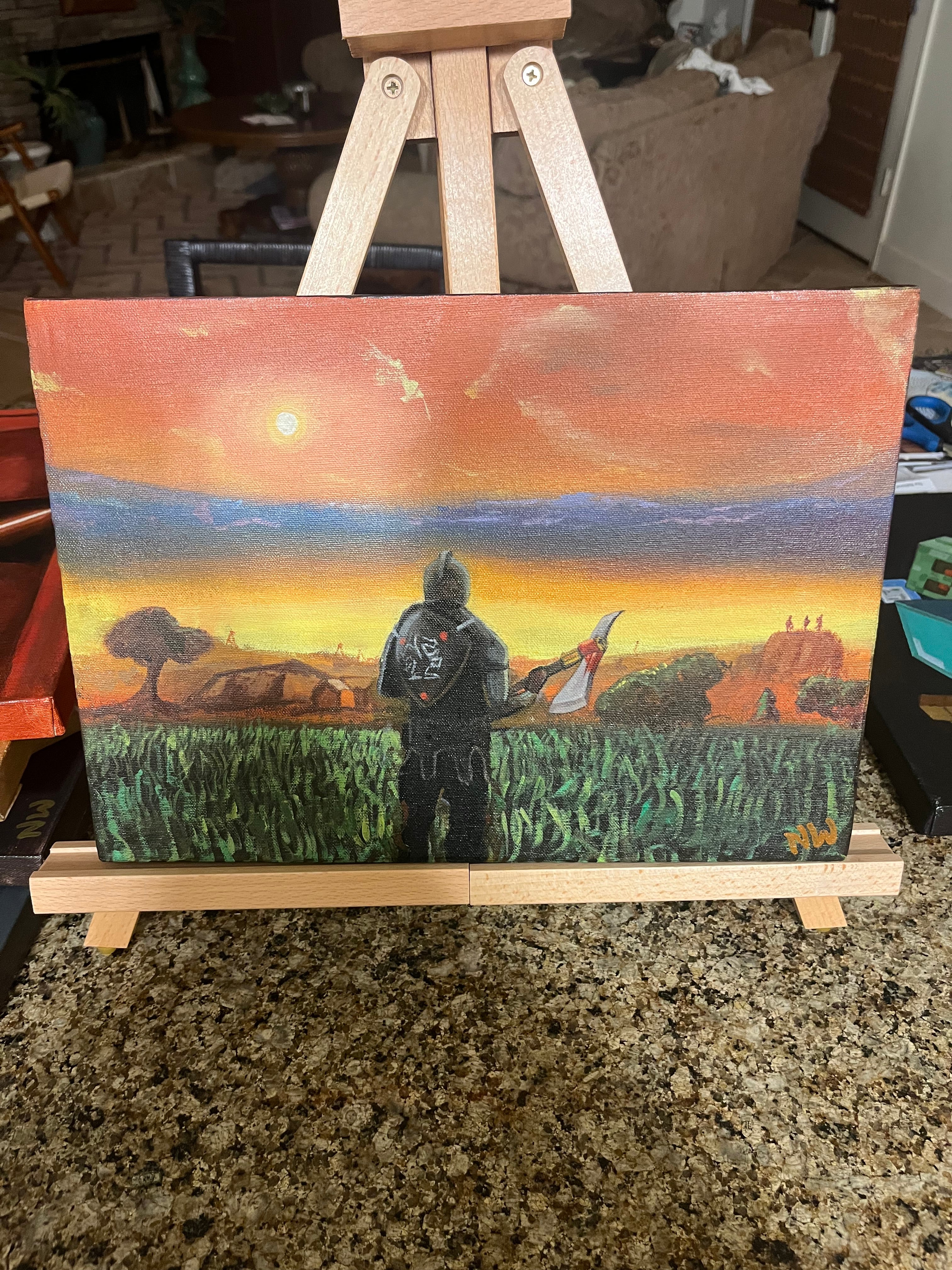 "Black Knight Sunset"