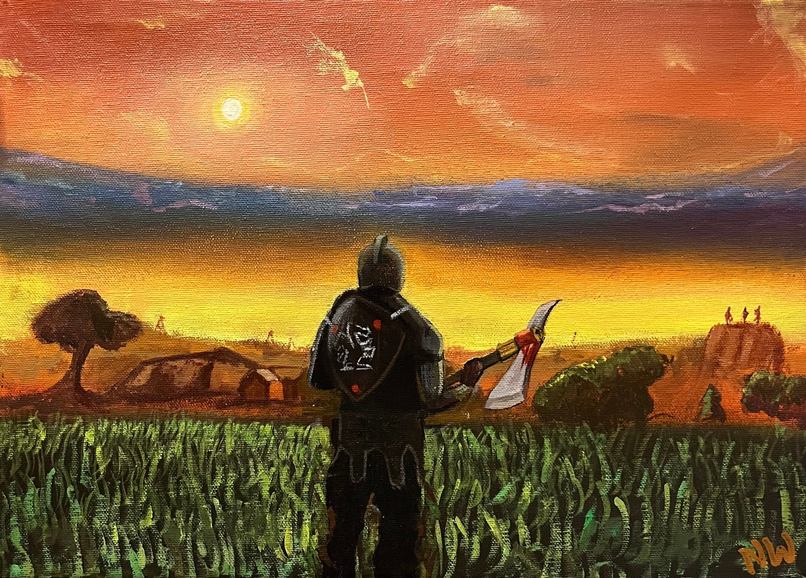 "Black Knight Sunset"