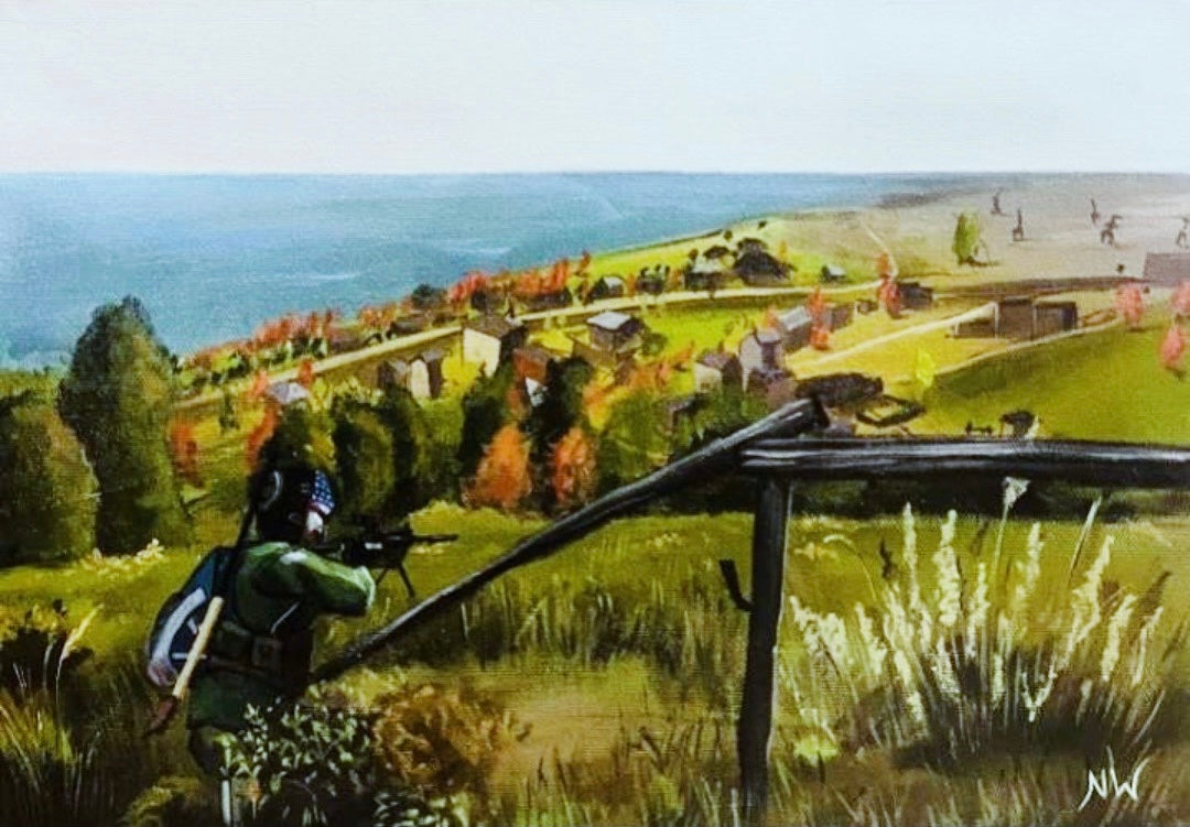 "Sniper Overlook" [Poster Print]